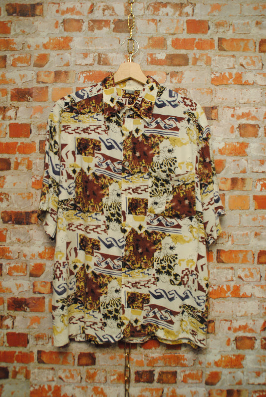 Vintage Shirt against Brick Wall