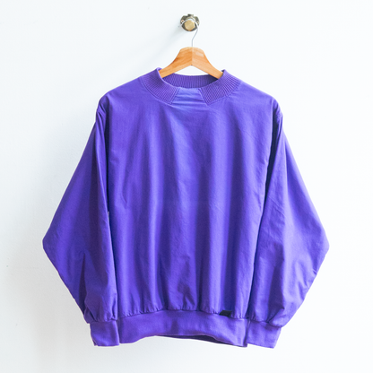purple 80s pullover