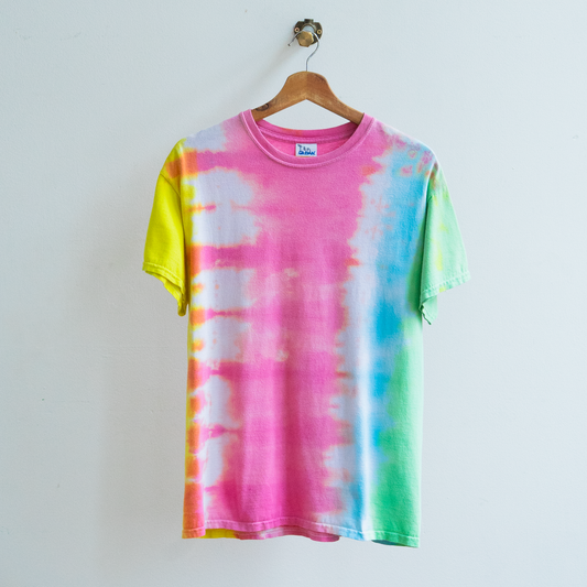 tweedehands casual tie dye t-shirt fresh vintage