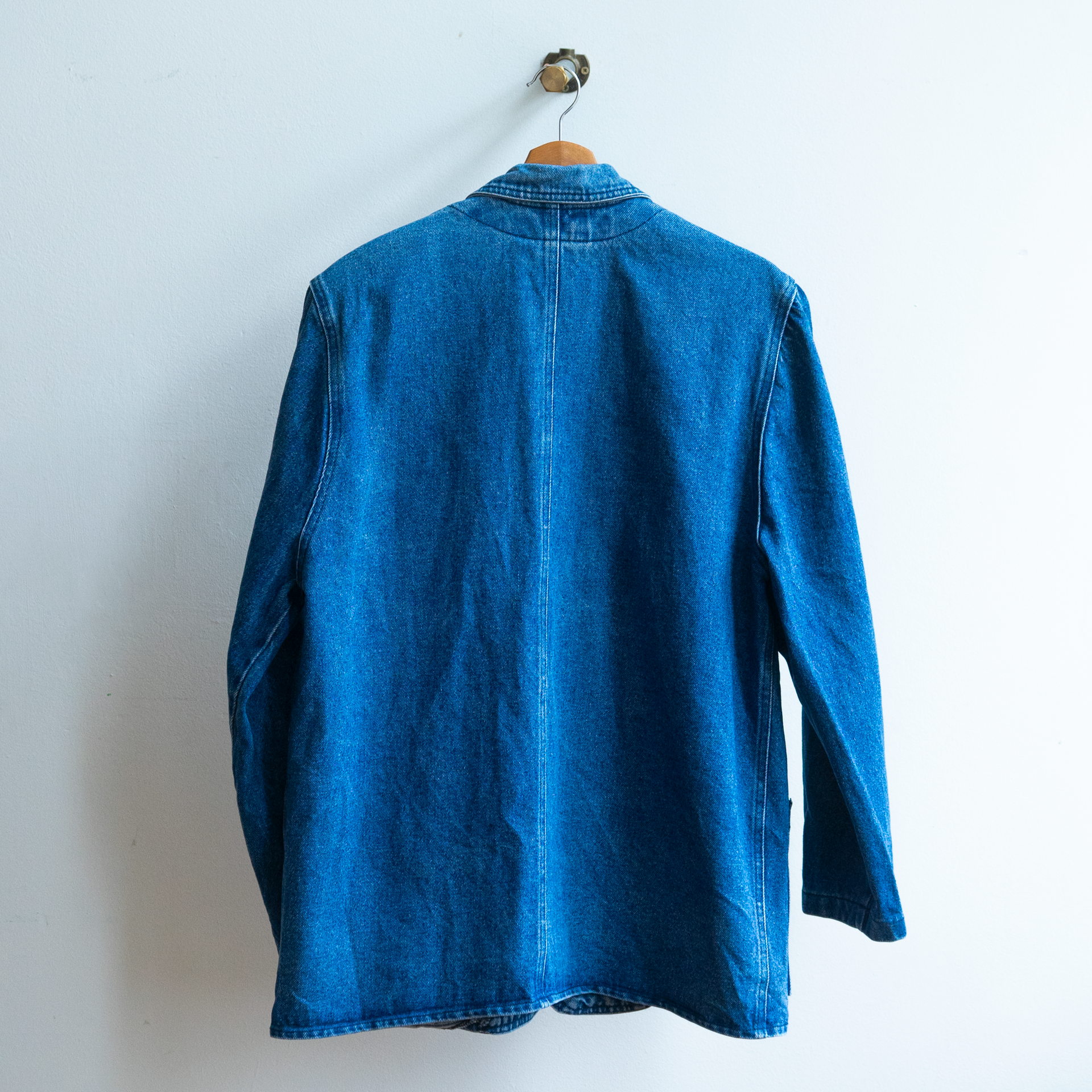 Secondhand oversized jeans blazer