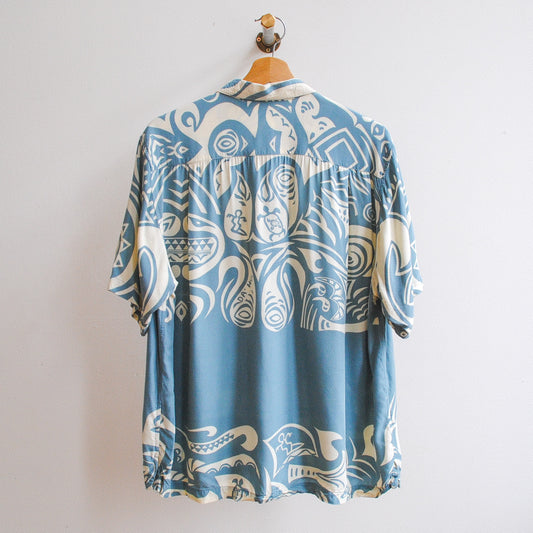 abstract-tweedehands-hemd-blauw-wit