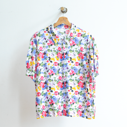 cropped zomer blouse patroon fresh vintage