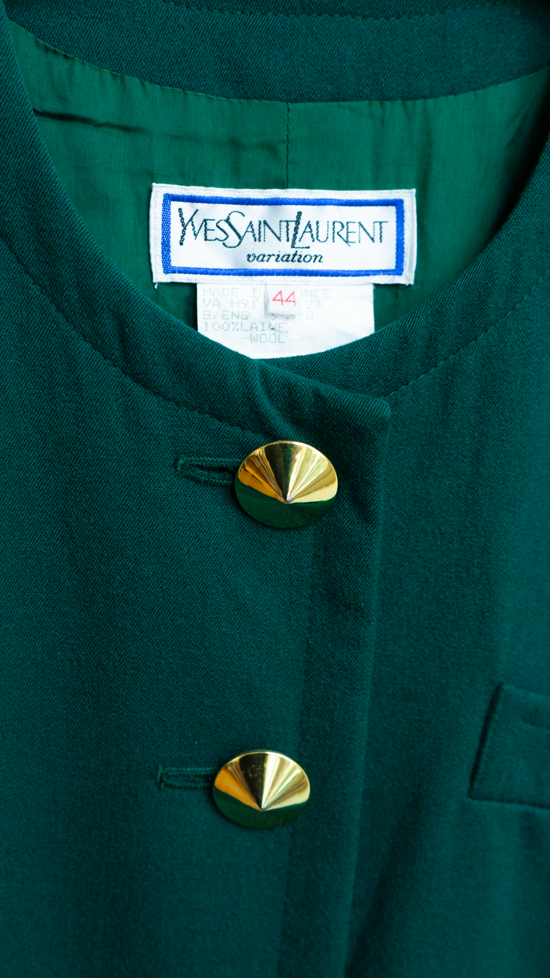 Vintage Yves Saint Laurent Blazer