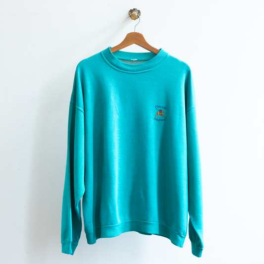Blue 90s Pullover