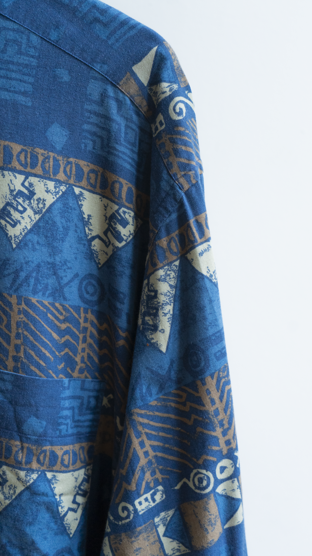 zoom patterned secondhand shirt 