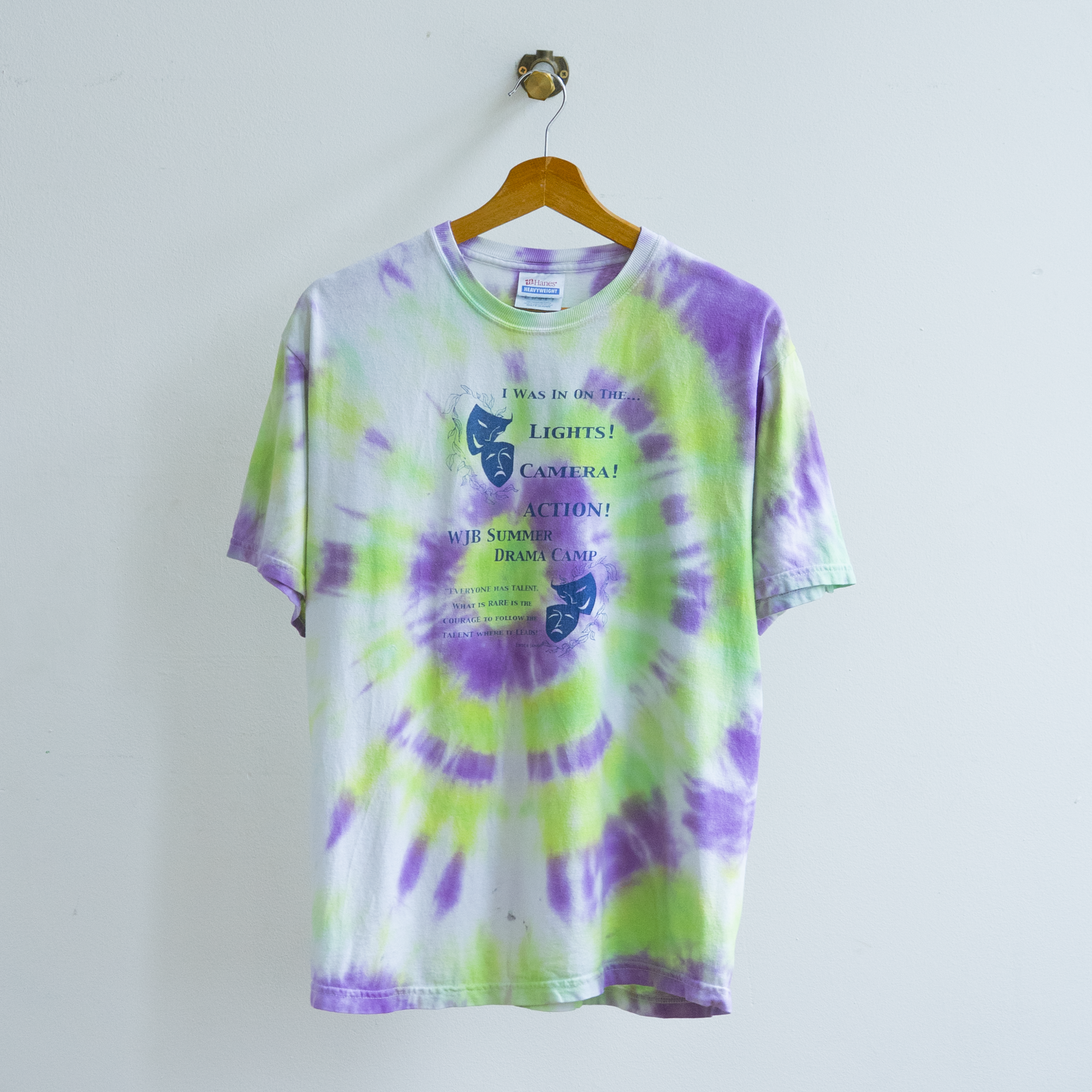 secondhand drama camp T-shirt from the 90s