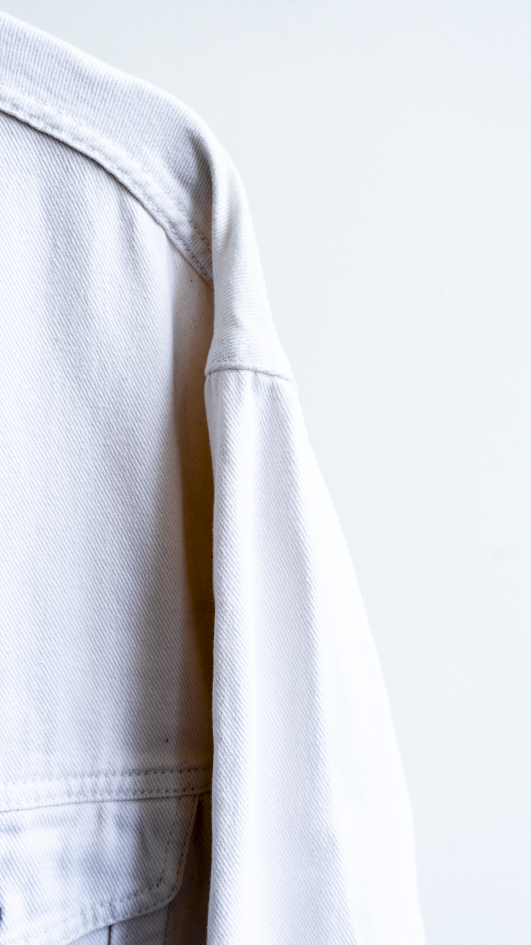 fabric zoom white vintage diesel jacket