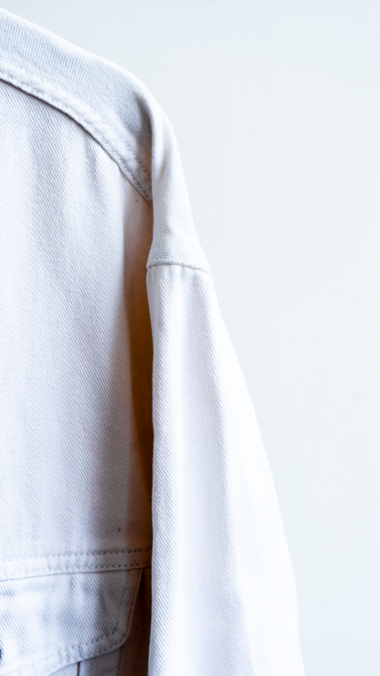 fabric zoom white vintage diesel jacket