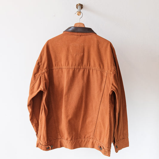 bruine-vintage-jeansjas